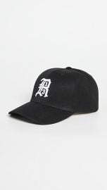 Black Logo Baseball Cap by R13 at Shopbop