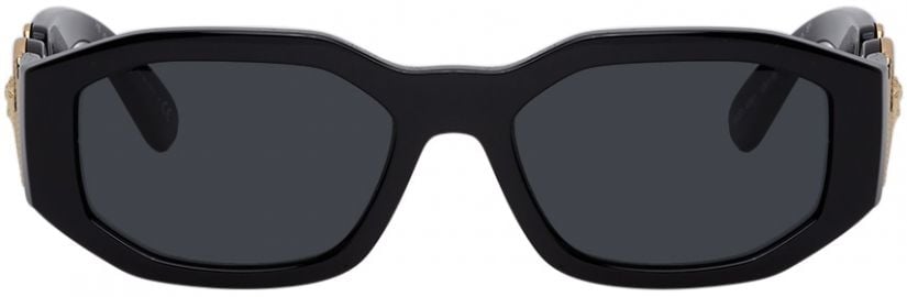 Black Medusa Biggie Sunglasses at Ssense