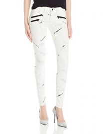 Black Orchid Womenand39s Billie Zipper Skinny Jean at Amazon