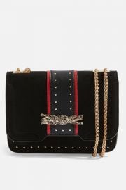 Black Panther Cross Body Bag at Topshop