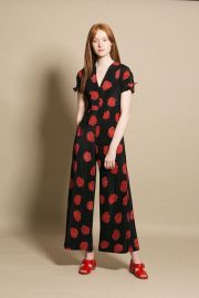 Black Poppy Althea Jumpsuit by No. 6 at Bona Drag