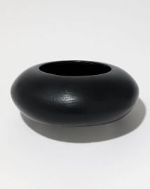 Black Puffy Lucite Bangle Bracelet Alexis Bittar at Alexis Bittar