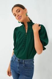 Black Selena Blouse Pomander Place at Tuckernuck