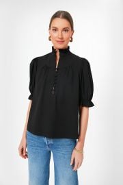 Black Selena Blouse Pomander Place at Tuckernuck