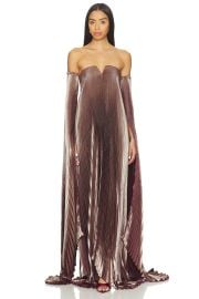 Black Tie Gown With Drama Sleeves at Revolve