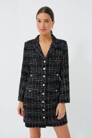 Black Tweed Stacie Dress Pomander Place at Tuckernuck