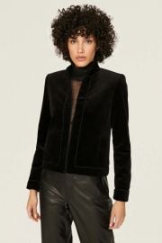 Black Velvet Blazer by The Kooples Rent the Runway at Rent the Runway