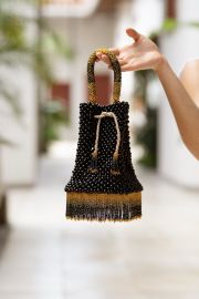 Black Waterfall Handbag JETLAGMODE at Jetlagmode