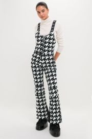 Black and White Houndstooth JG Bib Ski Pant at Tuckernuck
