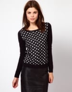 Black and white sweater at Asos