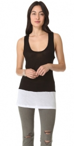 Black and white tank top at Shopbop