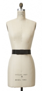 Black bow belt at Corey Lynn Calter