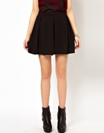 Black box pleated skirt like Jess Day at Asos