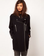 Black coat like Reginas at ASOS at Asos