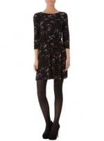 Black floral dress from Dorothy Perkins at Dorothy Perkins