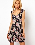 Black floral dress like Annies at Asos