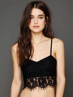 Black lace bralette like Arias at Free People