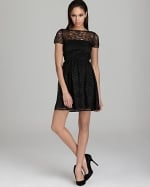 Black lace dress at Bloomingdales at Bloomingdales