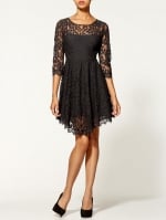 Black lace dress by Free People at Piperlime