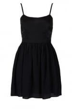 Black lace dress from Topshop at Topshop