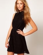 Black lace shirtdress from ASOS at Asos