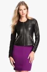 Black leather jacket like Zoes at Nordstrom