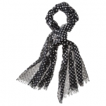 Black polka dot scarf from Target at Target