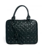 Black quilted laptop bag like Melissas at Asos