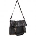 Black studded crossbody bag by MG Collection at Amazon