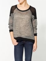 Black trim pullover at Piperlime at Piperlime