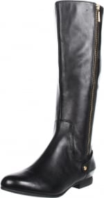 Black zip up boots like Emmas at Amazon