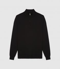 Blackhall Quarter Zip Sweater by Reiss at Reiss