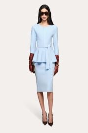 Blair Milano Sculpt Peplum Top at Elie Tahari