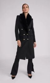 Blakely Faux Fur Combo Wool Coat curated on LTK at Generation Love