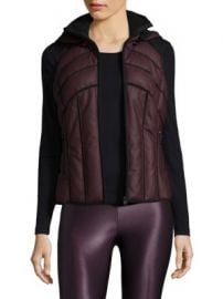 Blanc Noir - Aura Quilted Vest at Saks Fifth Avenue