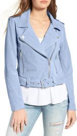 Blank NYC Morning Suede Moto Jacket at Nordstrom