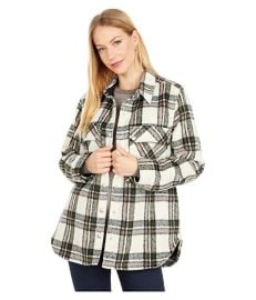 Blank NYC Oversized Flannel Shirt Jacket  com at Zappos