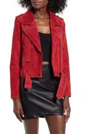 Blank NYC Suede Moto Jacket at Nordstrom