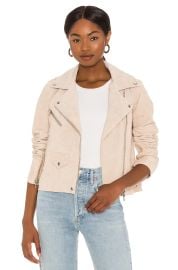 Blank NYC Suede Moto Jacket in Sunday Drive at Revolve