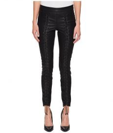 Blank NYC Vegan Leather Lace-Up Skinny in Easy Street at Zappos