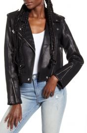 BlankNYC Semi Fitted Faux Leather Jacket at Nordstrom