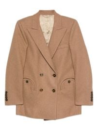 Blaz Milano Cholita double-breasted Blazer Brown at Farfetch