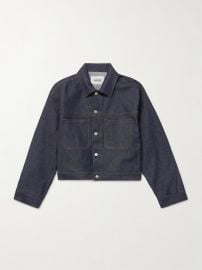 Blaze Oversized Cropped Denim Jacket at Mr Porter