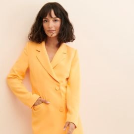 Blazer Long Sleeve Mini Dress Nuuly at Nuuly