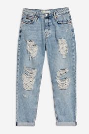 Bleach Super Ripped Hayden Boyfriend Jeans at Topshop