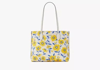 Bleecker Sunshine Floral Large Tote Kate Spade New York at Kate Spade