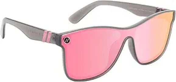 Blenders Eyewear Millenia X2 – Polarized Sunglasses – Flat Mirrored Lens – 100% UV Protection – For Men & Women at Amazon