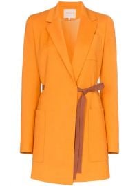 Bleyda ribbon tie wrap blazer jacket at Farfetch