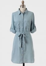 Bloomington Chambray Shirt dress at Ruche at Ruche