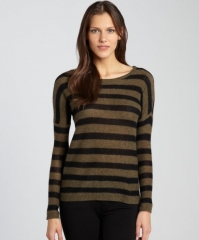 Bloomsbury Stripe Sweater by Line at Bluefly